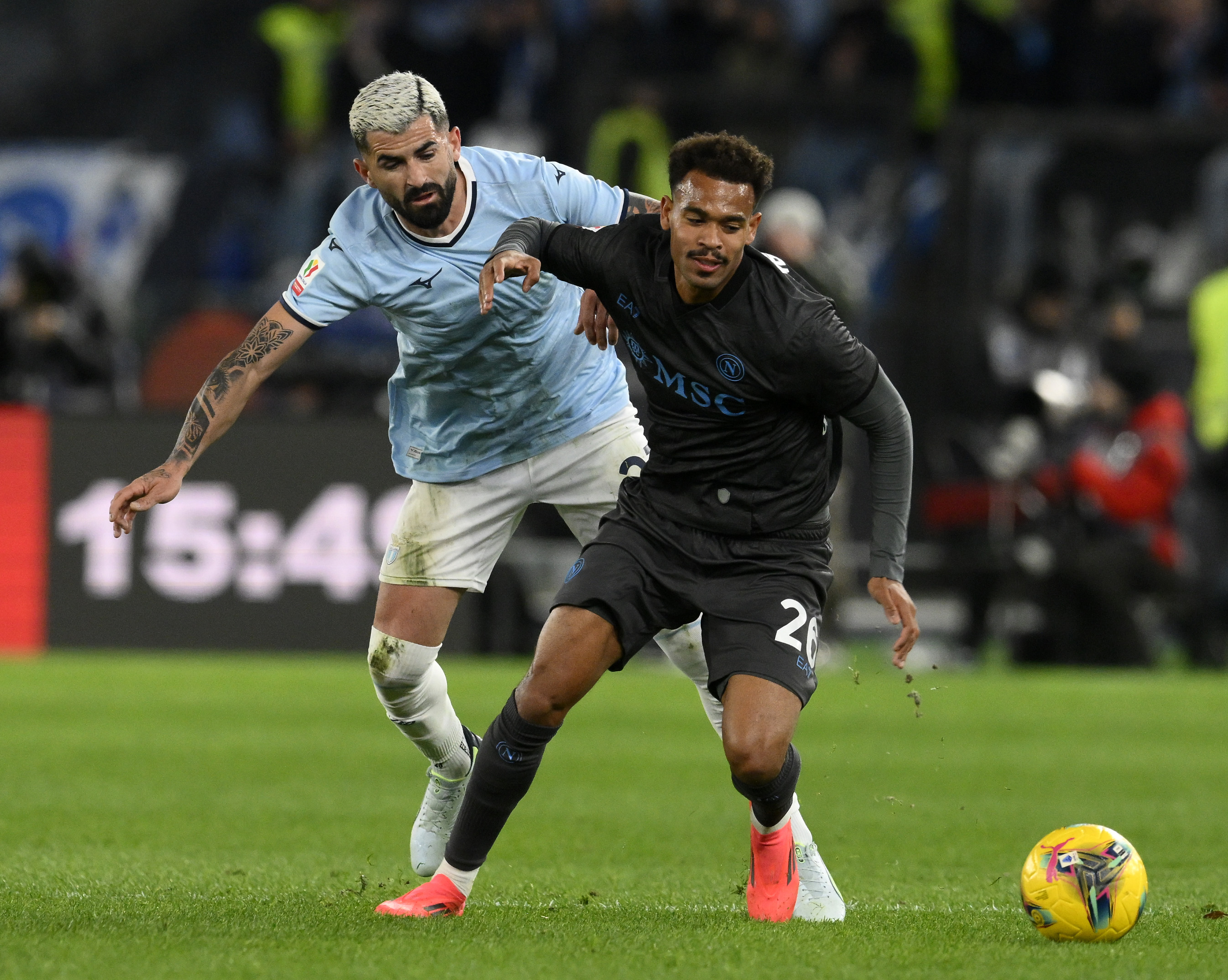 那不勒斯球队备战下一场比赛